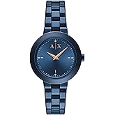 Armani Exchange A|X Women's Two-Hand Two-Tone Stainless Steel Watch