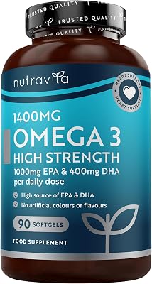 Superfestes Omega-3-Fischöl 2000 mg