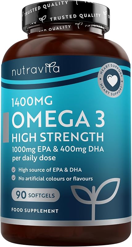 Superfestes Omega-3-Fischöl 2000 mg