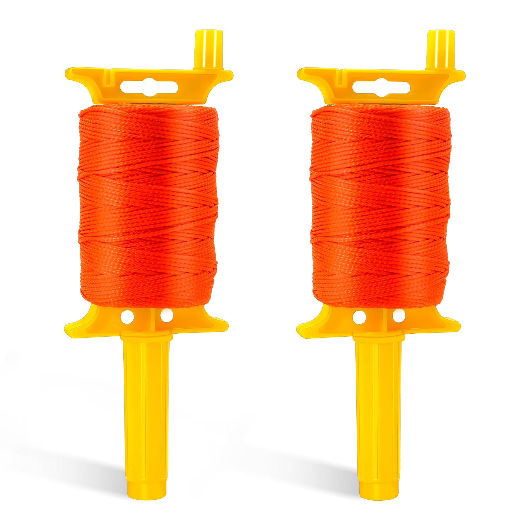 Photo 1 of 2 Pack Mason Line with Handle,540ft #18 Braided Nylon Mason Line for Gardening, Masonry Tools, Surveying, Kite Twine String or DIY Project