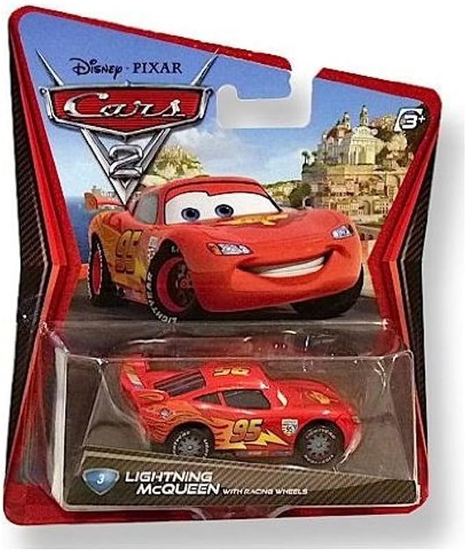 Disney Pixar Cars 2 Lightning McQueen DieCast Amazon.co.uk Toys & Games