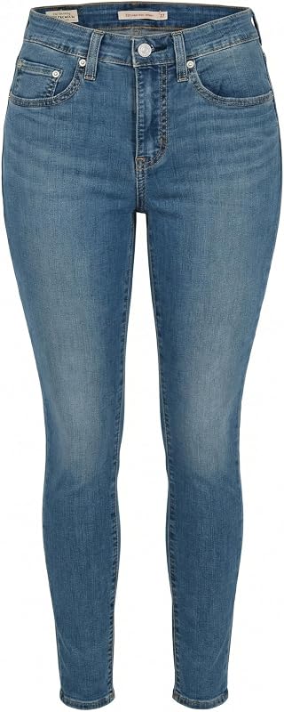 Damen Jeanshose 721 mit Stretch-Anteil, Skinny Fit, Blau (Loud Cool), W30/L30 — Foto 1 von 5