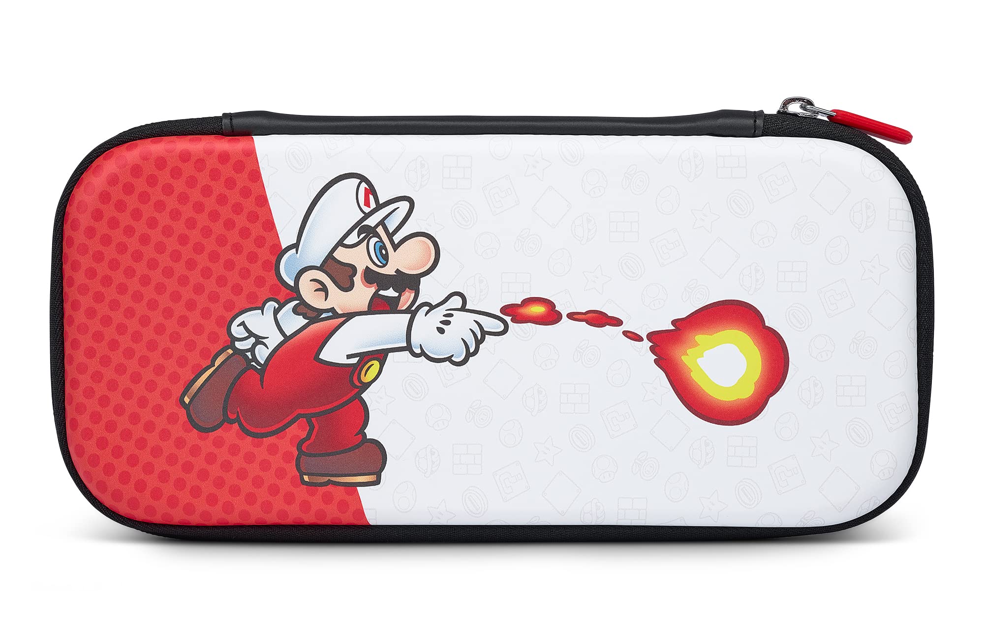 PowerA Slim Case for Nintendo Switch OLED - Fireball Mario, Protective Gaming Console Accessory, Officially Licensed