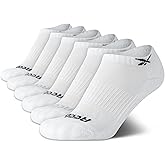 Reebok Girls' Low Cut Socks – 6 Pack Performance Cushion Low Cut No Show Socks for Girls - Girl's Athletic Socks