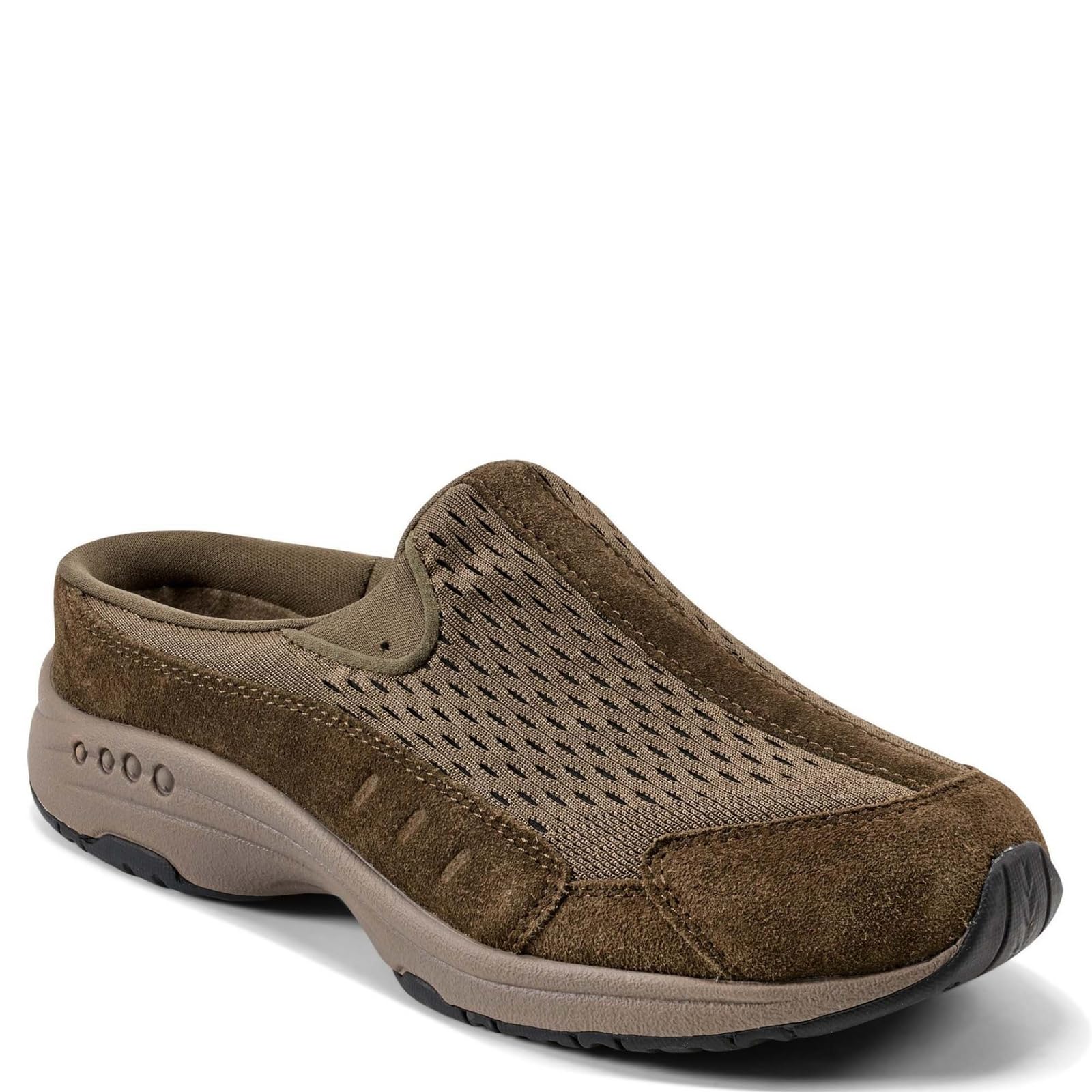 Easy Spirit Traveltime Women’s Slip On, 5 B(M) US, Dark Green-Olive