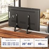 RFIVER Universal TV Stand Legs 20-65 inch TV Table Top Feet 40KG 800x500 view 8