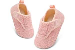 BARERUN Toddler Slippers Boys Girls House Shoes Warm Kids Slippers With Non-Slip Rubber Sole Fuzzy Cozy Walking Shoes Indoor/Outdoor