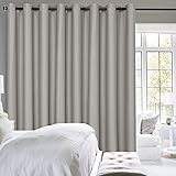 Hiasan Room Divider Blackout Curtains,Extra Wide