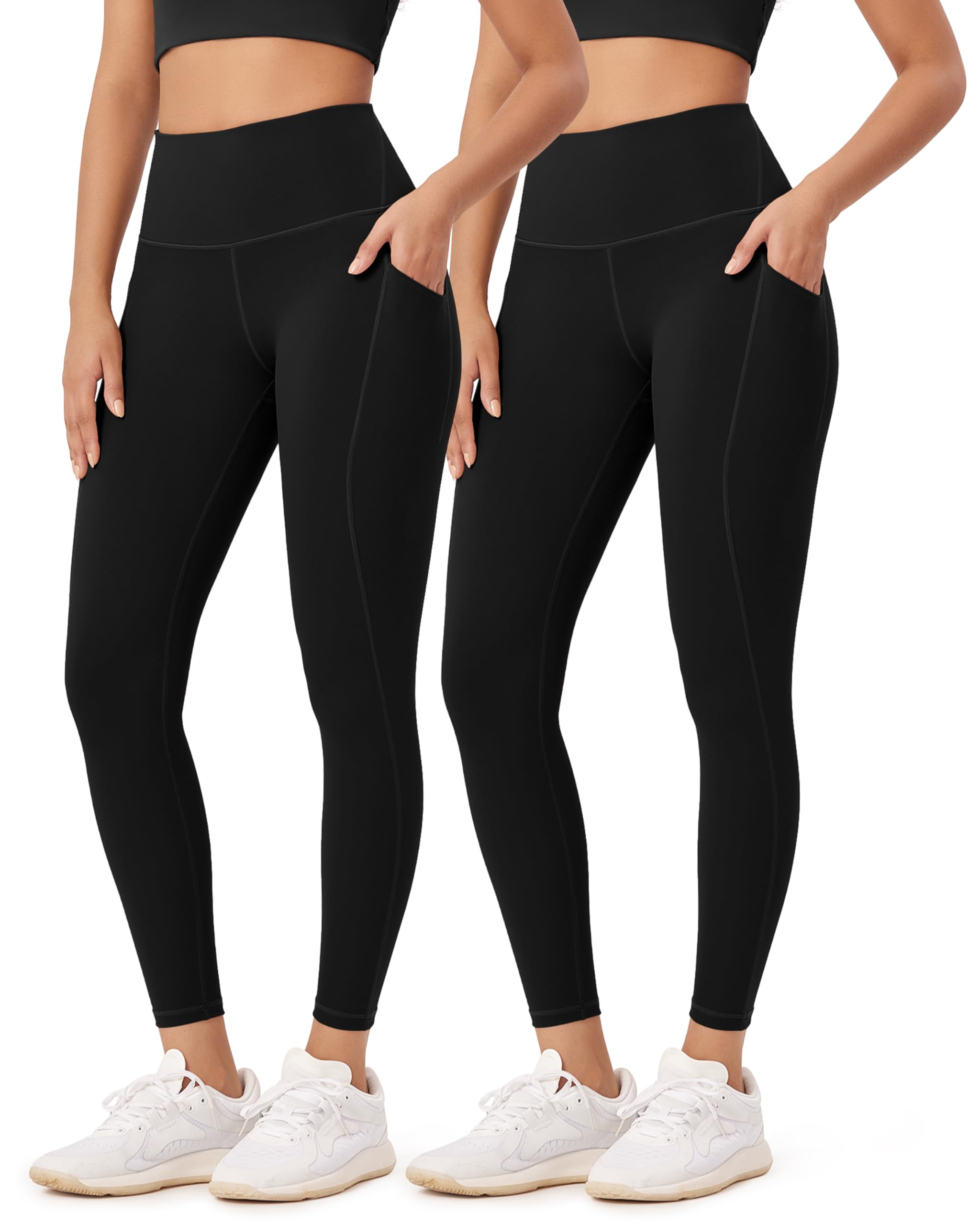 ODODOS ODLEX 2-Pack 7/8 High Waist Workout Leggings