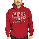 Team Fan Apparel NFL Adult Unisex Overtime Blueprint Soft Fleece Hooded Sweatshirt, Officially Licensed Football Hoodie!