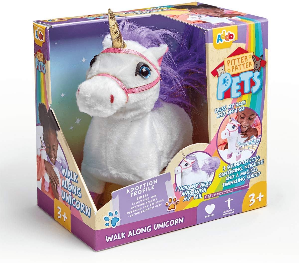 Pitter Patter Pets Walking Unicorn 