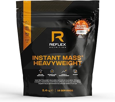 Reflex Instant Mass Heavyweight 5.4kg Mass Gainer 1000 Kcal 60g Protein