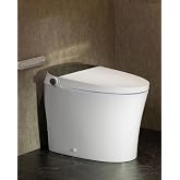 CANEST Smart Toilet, Smart Toilet with Bidet Built in, ADA Comfort Height, Intelligent Temp Control, Foot Sensor Operation, Warm Water, Heated Seat, Air Dryer, Digital Display (TC-100GE)