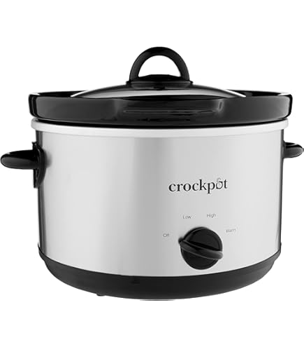 Crock-Pot クロックポット (SCR450-HX) Amazon.com: Crock-Pot 4.5 Quart Round Portable Slow Cooker