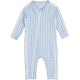 SwimZip Boys' Long-Sleeve UPF 50+ Swimsuit for Baby, Toddler, & Little Boys