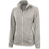 Charles River Apparel womens Heathered Fleece Jacket
