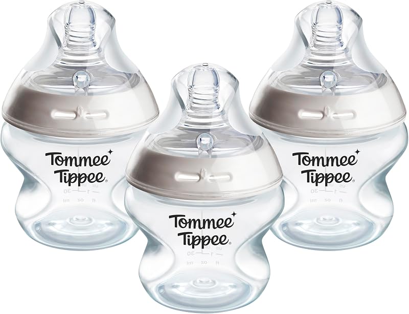 Tommee Tippee Natural Start Anti-Colic Bottles 150ml Pack of 3