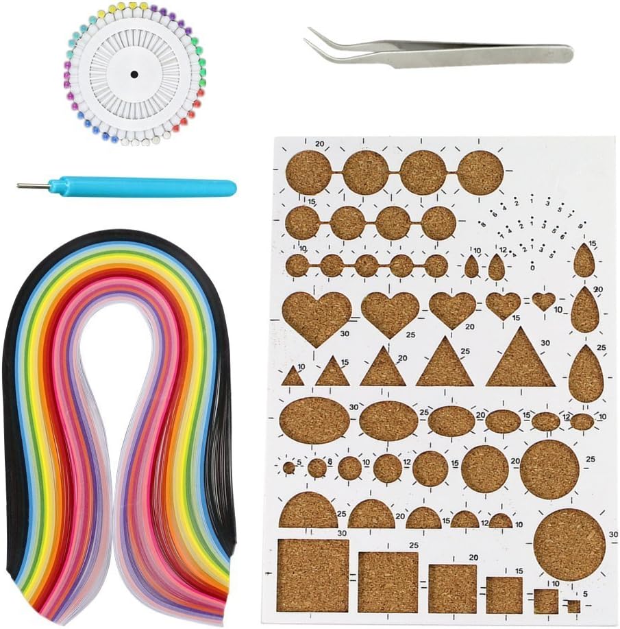 IMISNO DIY Quilling Kit for Quilled Creations Beginner