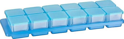 title=Kigima Mini-contenitori congelatore 0,03l rettangolare 3,5x3,5x3,3 cm set di 12