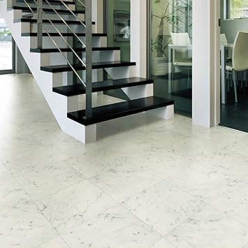 Amazon シンコール 住宅用クッションフロア Ponleum 石目 ストーン調 ビアンコ カララ 大理石調 巾1 8m 長さ1m X ご注文数 型番 E6061 03m クッションフロア