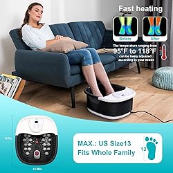 Foot Spa Bath Massager with Heat [2025