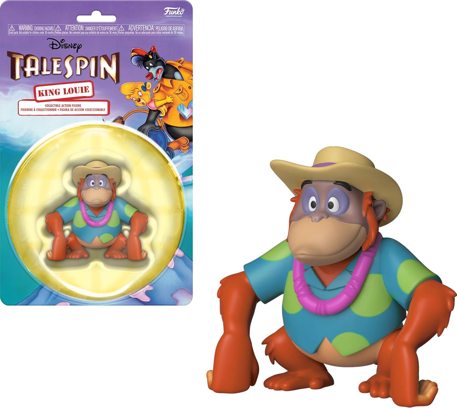 Funko Disney Afternoon - King Louie Collectible Figure, Multicolor