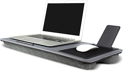 InGenious Large Lap Desk Tray Portable 57x30 cm USB 17 inch Laptop