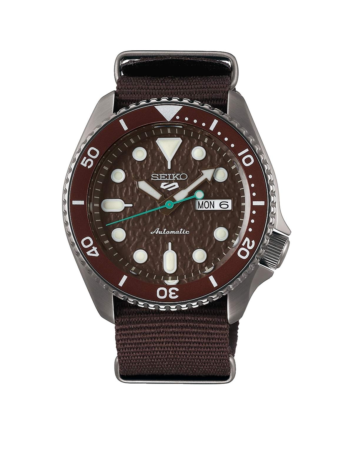 Seiko Men's Analogue Automatic Watch with Cloth Strap SRPD85K1 — image 1