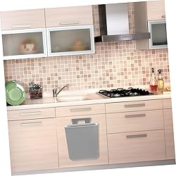 FONDOTIN Wall Mounted Trash Bin Compact Kitchen