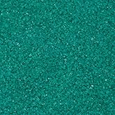 TEAL Sugar Crystals - 4 oz shaker jar - Edible Sugar Sprinkles/Sanding Sugar for Cakes, Cupcakes, Cookies, Icing, Chocolate