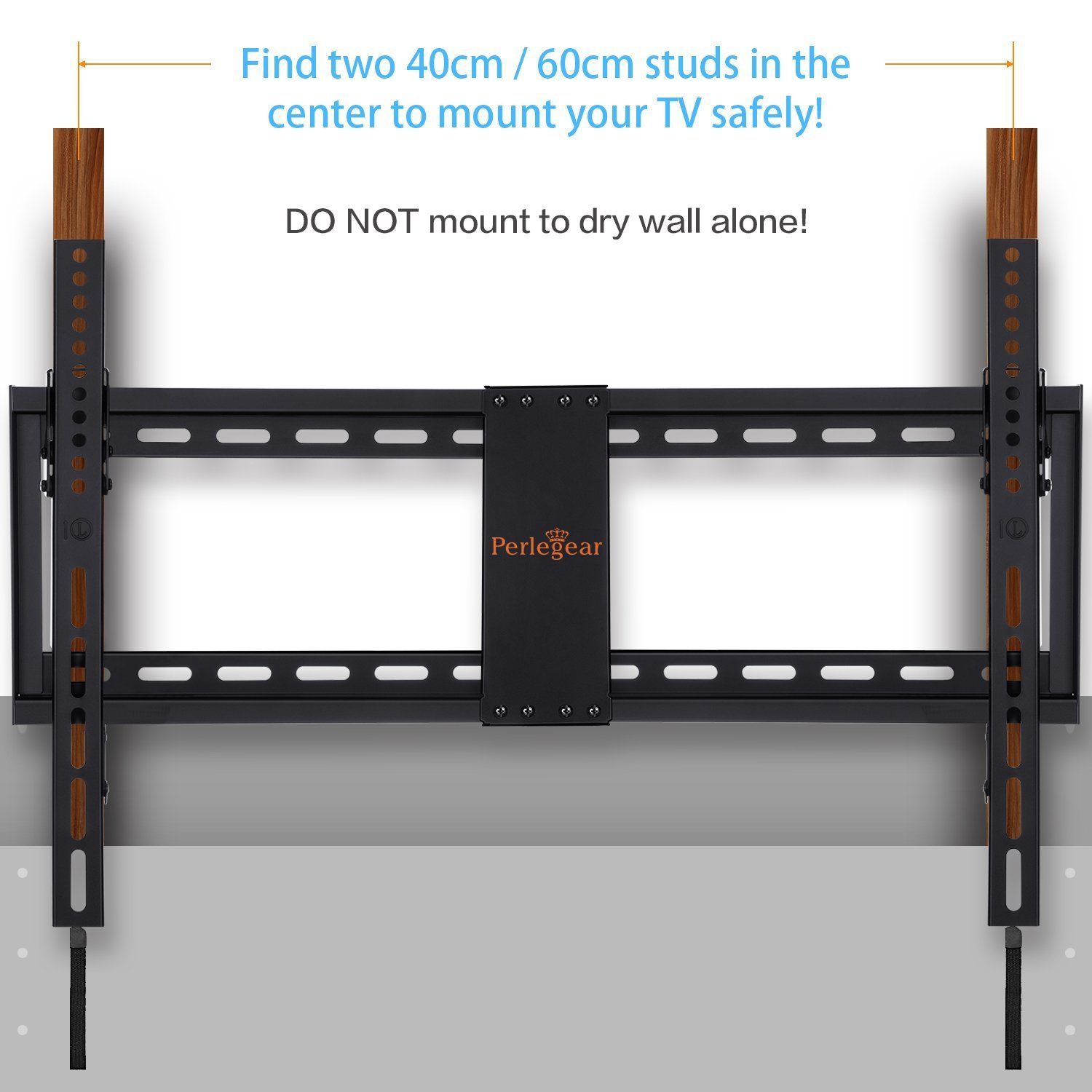 Perlegear TV Wandhalterung Schwenkbar Neigbar Für 23-55 Zoll TVs! Hält 30KG, mit Voll Beweglichem Gelenk-Arm! Passt LED, LCD, OLED, Plasma, Flachbild TVs, VESA 75x75mm-400x400mm, mit 3m HDMI Kabel (32-70 Zoll / Neigbar)