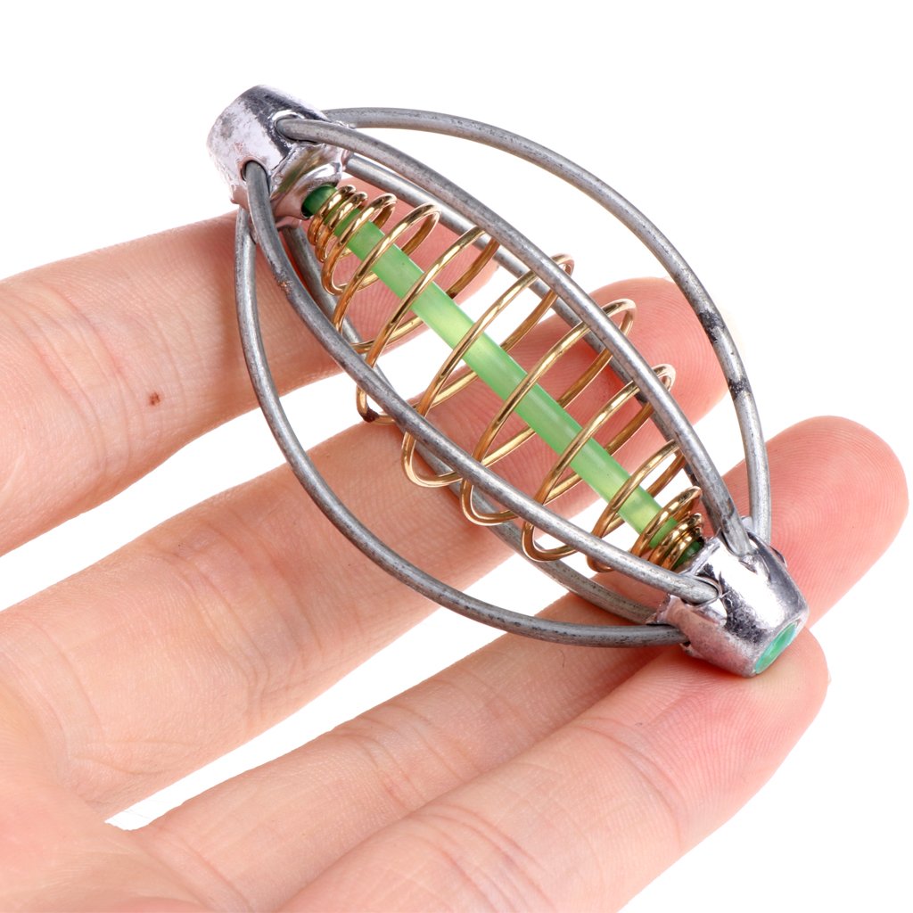 Lergo 6 Wire Method Carp Fishing Feeder Swim Feeders Spring Lead