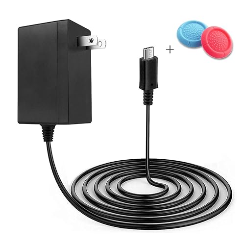 Switch AC Adapter Charger Compatible with Nintendo Switch (Support