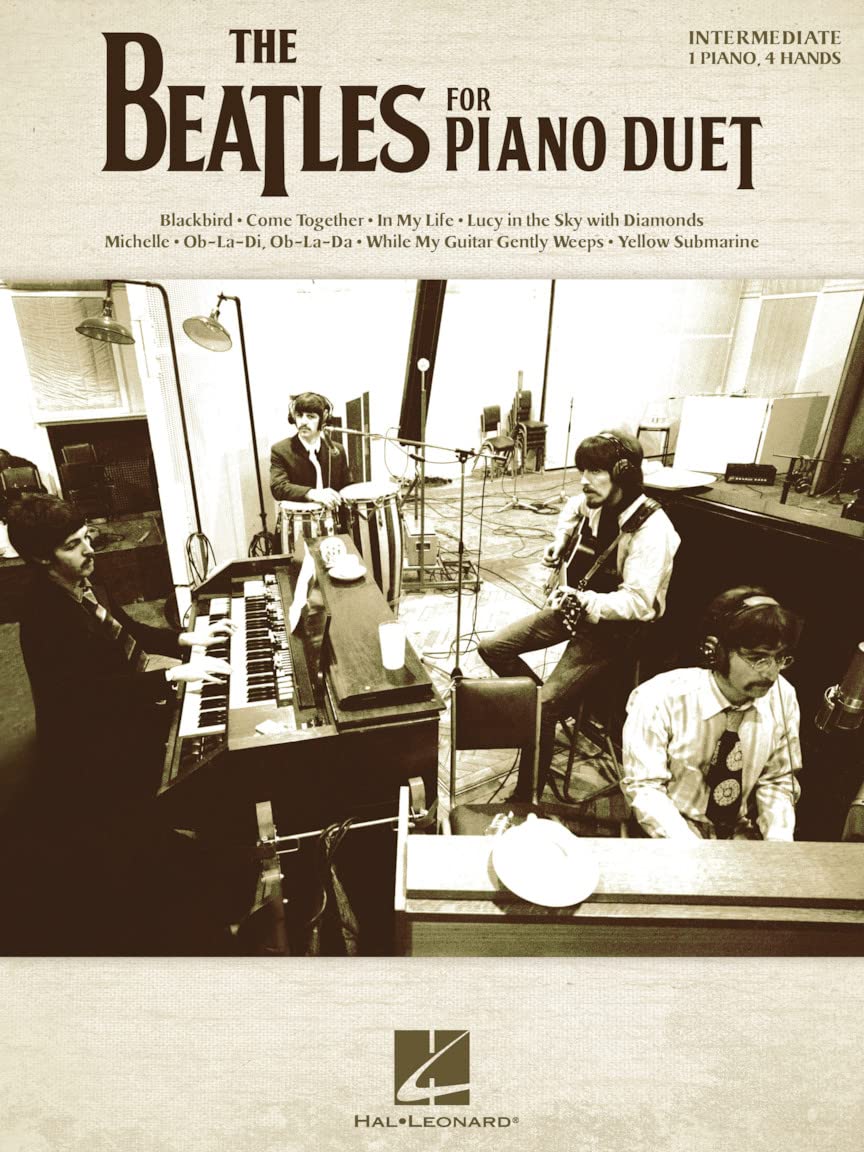The Beatles For Piano Duet: Intermediate Level - 1 Piano, 4 Hands