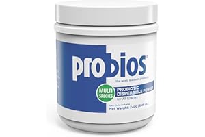 Probios Digestive Support Probiotic for All Species, Probiotics for Gut Health, Dispersible Powder, 240 gm
