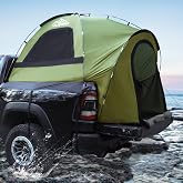 WildFinder Truck Bed Tent, Pickup Truck Tents for Camping 6.1-6.3 FT Bed | Waterproof PU3000mm Tent for Truck Bed, Heavy Duty Oxford Fabric Sleeping Truck Tent for Car Camping, Overlanding, Green