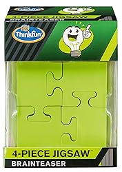 ThinkFun Pocket Brainteasers 4-Piece Jigsaw STEM