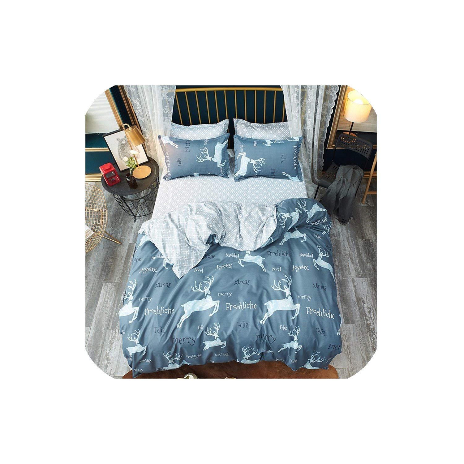 Best Mainstays Dual Duvet Cover Bedding Set With Comforter Filler The