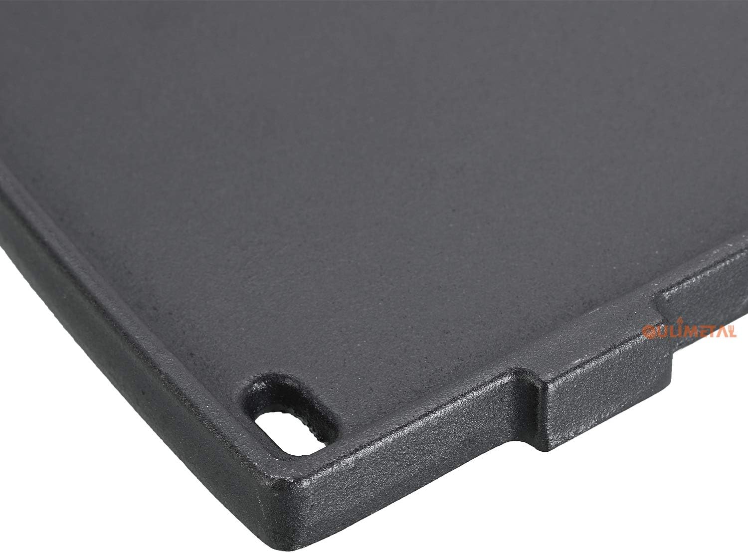 QuliMetal 6559 Grill Parts Cast Iron Cooking Griddle for Weber Q200, Q220, Q240, Q260, Q2000, Q2200, Q2400 Series Gas Grills Accessories, 15.3 x 10.8 Inches : Garden & Outdoor