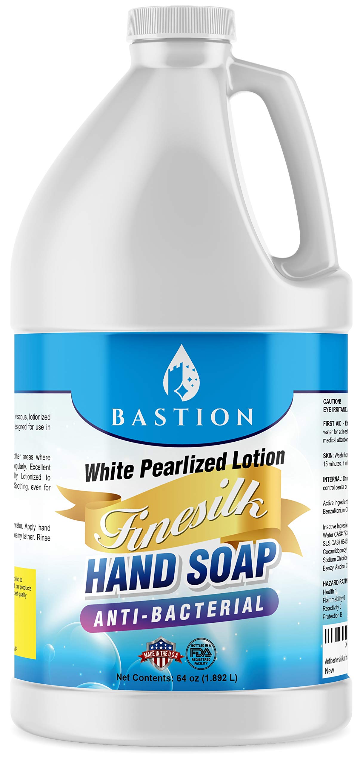 Buy Antibacterial/Antimicrobial Finesilk White Pearlized Lotion Liquid