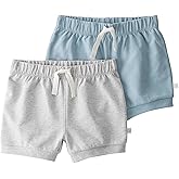 Little Planet by Carter's Unisex-Baby 2-Pack Shorts Made with Organic Cotton
