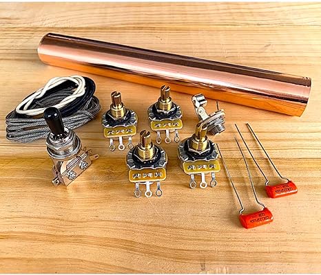 Amazon.com: Premium Wiring Kit for Les Paul Guitar: Musical Instruments