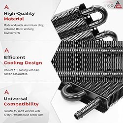 8 Pass Ultra-Cool Tube and Fin Transmission Cooler