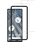 HKKAIS Easy Alignment Frame Designed For Google Pixel 7a 5G Tempered Glass Screen Protector 2-Pack