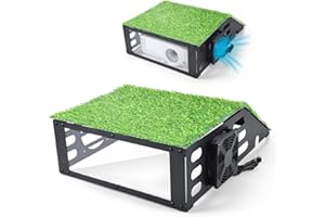 Golf Simulator Projector Cover - Floor Mounted Enclosure with Cooling Fan for Optimal Protection of Outdoor Golf Simulation P