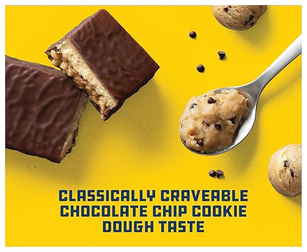 CLIF CHOCOLATE CHIP COOKIE DOUGH CAFFEINE BUILDERS BAR, 2.4 OZ