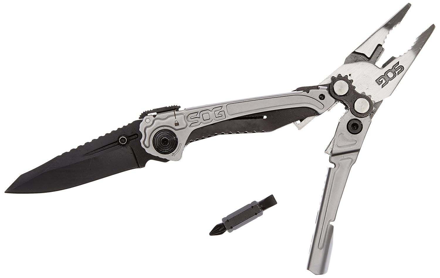 SOG Reactor Multi-Tool RC10-CP 10 Tools, Stainless Steel Handle ...