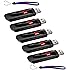 SanDisk Cruzer Glide 16GB (5 Pack) Cruzer USB 2.0 Flash Drive Jump Drive Pen Drive CZ60 - w/ (2) Everything But Stromboli (tm) Lanyard