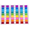 Golcellia 540 Pieces Transparent Sticky Notes Page Markers Book Tabs Sticky Note Tabs Sticky Page Tabs, Pop Up Index Tabs, Tabs for Annotating Books