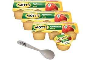 Okie Dokie Trading Co. Spoon and 18 Mott's Applesauce 4 oz Cups